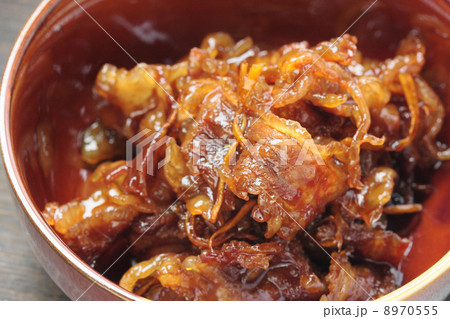 牛肉のしぐれ煮のアップ 8970555