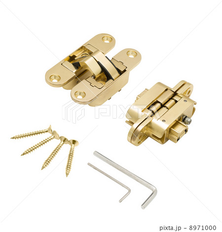 Door hinge isolated on white background 8971000