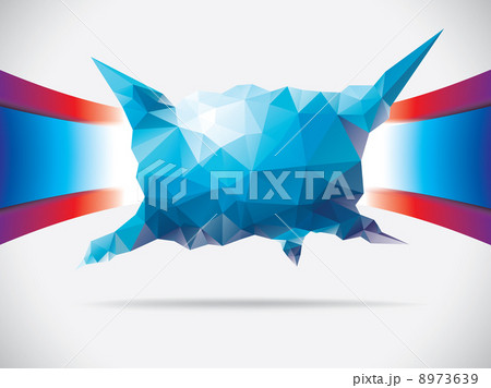 Abstract polygonal octopus Abstract polygonal octopus 8973639