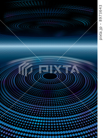 Futuristic abstract background with dotted layers Futuristic abstract background with dotted layers 8973643
