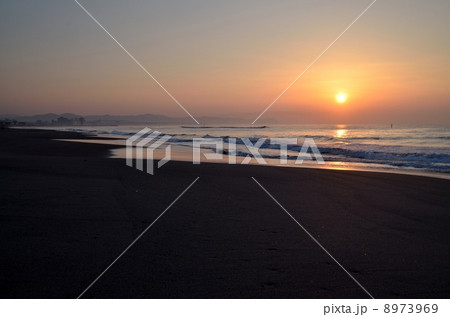 大森浜の日の出2 大森浜の日の出2 8973969