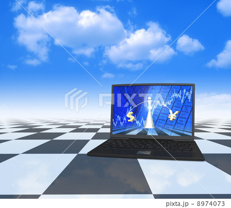 金融市場での外国為替の振り子／円・ドル 8974073