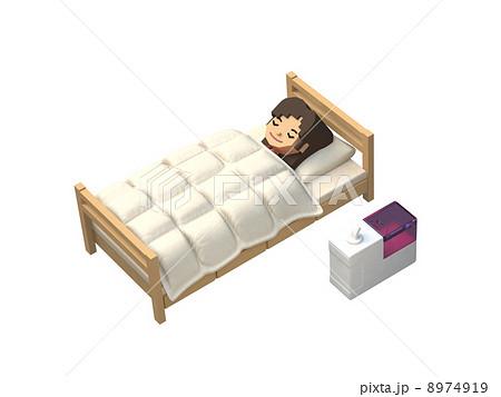 加湿器を使って快眠 加湿器を使って快眠 8974919
