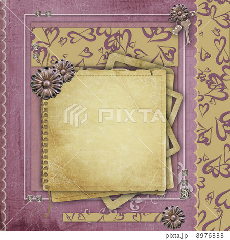 Vintage background for congratulations and invitations with spa Vintage background for congratulations and invitations with spa 8976333
