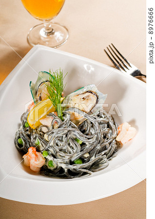 seafood black spaghetti seafood black spaghetti 8976666