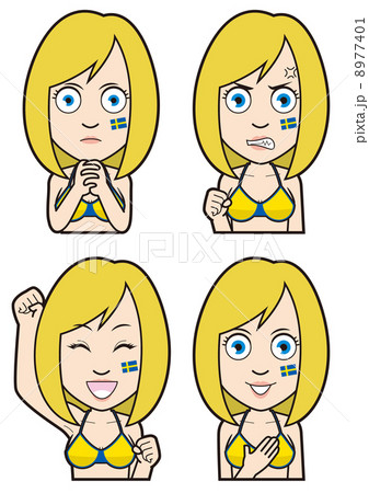 スウェーデン代表サポーター2 8977401