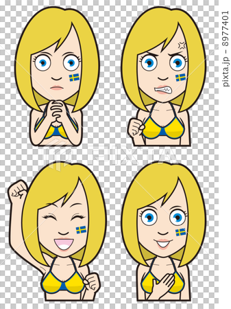 スウェーデン代表サポーター2 8977401