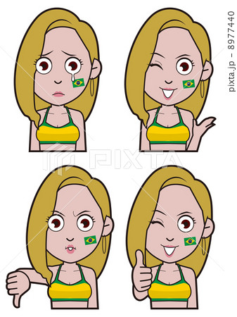 ブラジル代表サポーター3 8977440