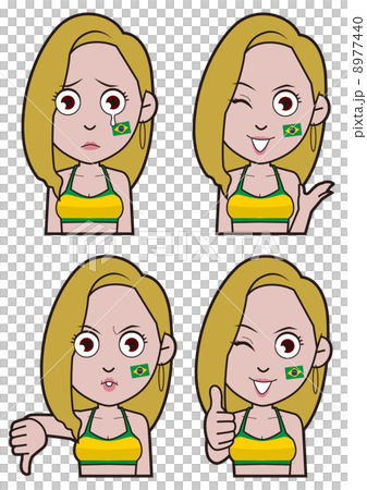 ブラジル代表サポーター3 8977440