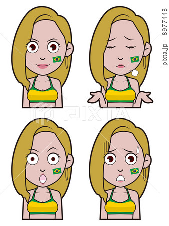 ブラジル代表サポーター1 8977443