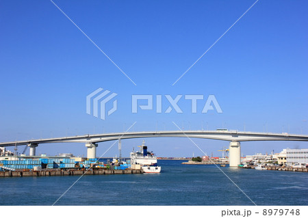 那覇　泊大橋 8979748