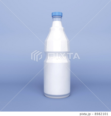 Milk in a glass bottle 8982101