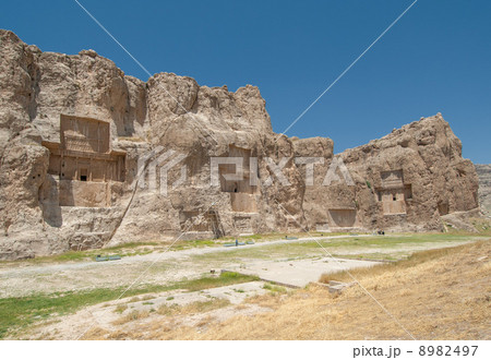 Naqsh-e Rustam ancient necropolis, Pars Province, Iran 8982497