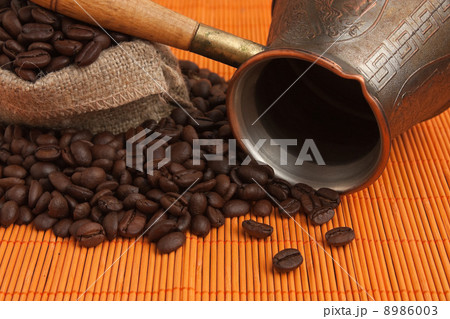 coffee beans and coffee maker coffee beans and coffee maker 8986003