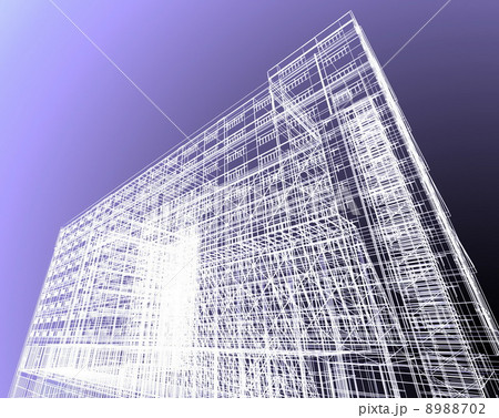 abstract modern architecture 8988702