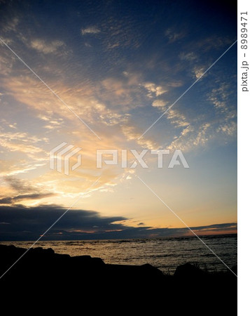 夕焼け 夕焼け 8989471