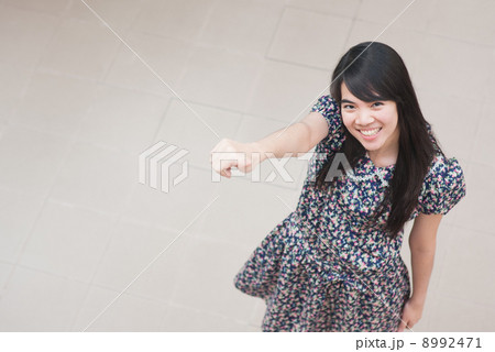 Portrait of young Asian woman 8992471