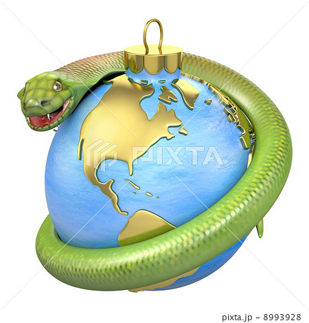 Cobra on a christmas bauble, America part 8993928