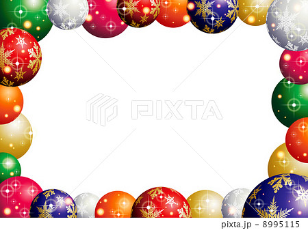 クリスマス　オーナメント　背景 8995115