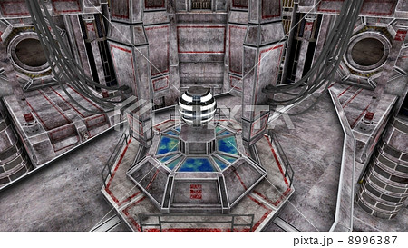 宇宙基地のイラスト素材