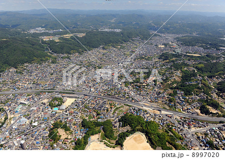 尾道市街を空撮 8997020