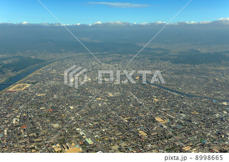 福山市街を空撮 8998665