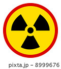 no Nuclear Sign on white 8999676