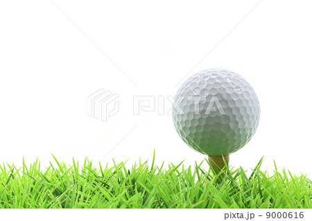 golf ball on pin 9000616