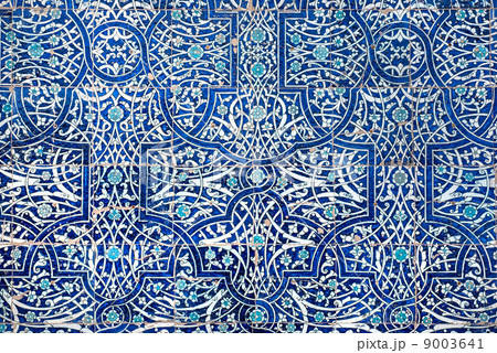 Tiled background with oriental ornaments Tiled background with oriental ornaments 9003641
