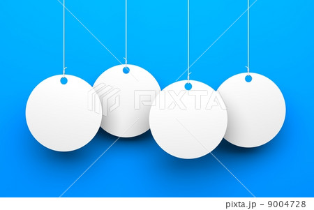 White tags on blue background White tags on blue background 9004728