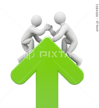 Partnership. Helping hand 9004801