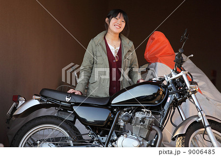 女性ライダー 9006485