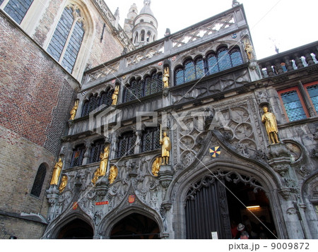 ベルギー ブルージュ歴史地区 聖血礼拝堂 ベルギー ブルージュ歴史地区 聖血礼拝堂 9009872