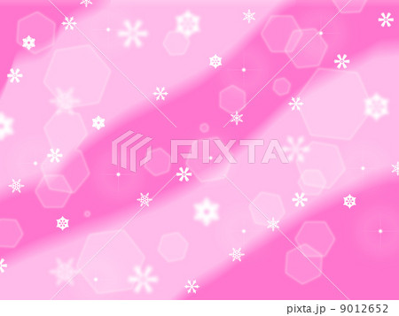 雪の結晶　背景 9012652