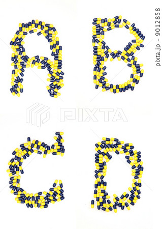 alphabet ABCD capsule 9012858
