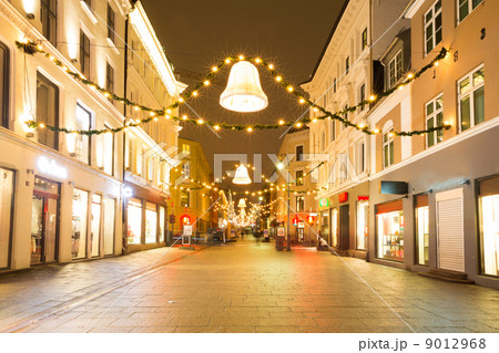 Oslo Downtown at Night Oslo Downtown at Night 9012968