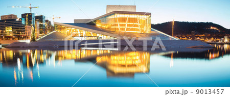 Panorama of Oslo Opera Norway Panorama of Oslo Opera Norway 9013457