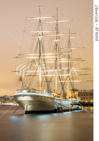 Sailboat at Night 9014487