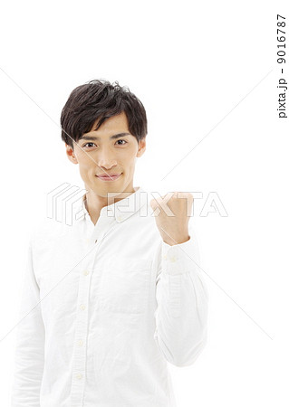 ガッツポーズ（上半身） 9016787