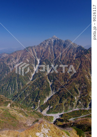 奥大日岳最高点から見た剱岳 9026117