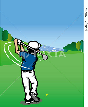 ゴルフ風景 9026738