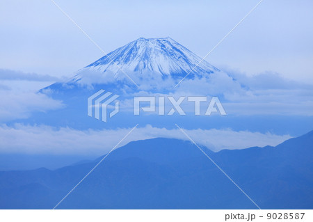 青い富士 9028587