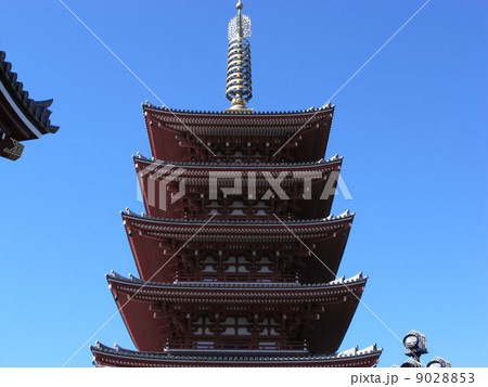 浅草寺　五重塔 9028853