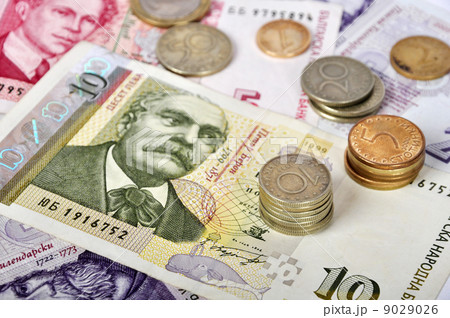 Bulgarian money close up 9029026