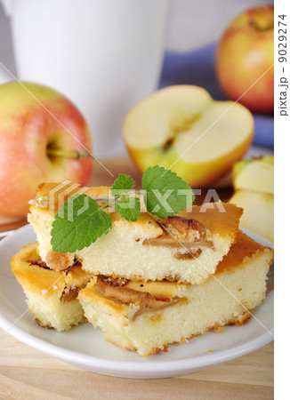 Cottage cheese and apple pie Cottage cheese and apple pie 9029274