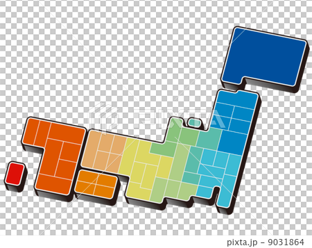 日本地圖 9031864