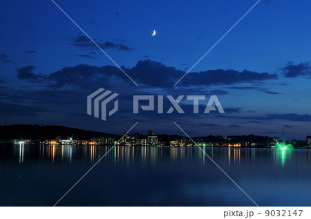 柴山潟の夜景 9032147