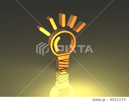 アイディアを表すアブストラクト3DCG 9032274