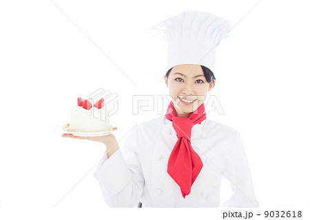 ケーキを持った女性 ケーキを持った女性 9032618