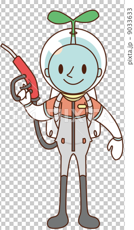 People in space suit 9033633